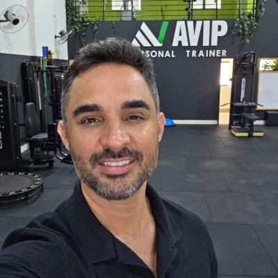 André Viana no estúdio AVIP